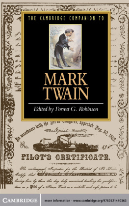 Twain Mark - The Cambridge Companion to Mark Twain