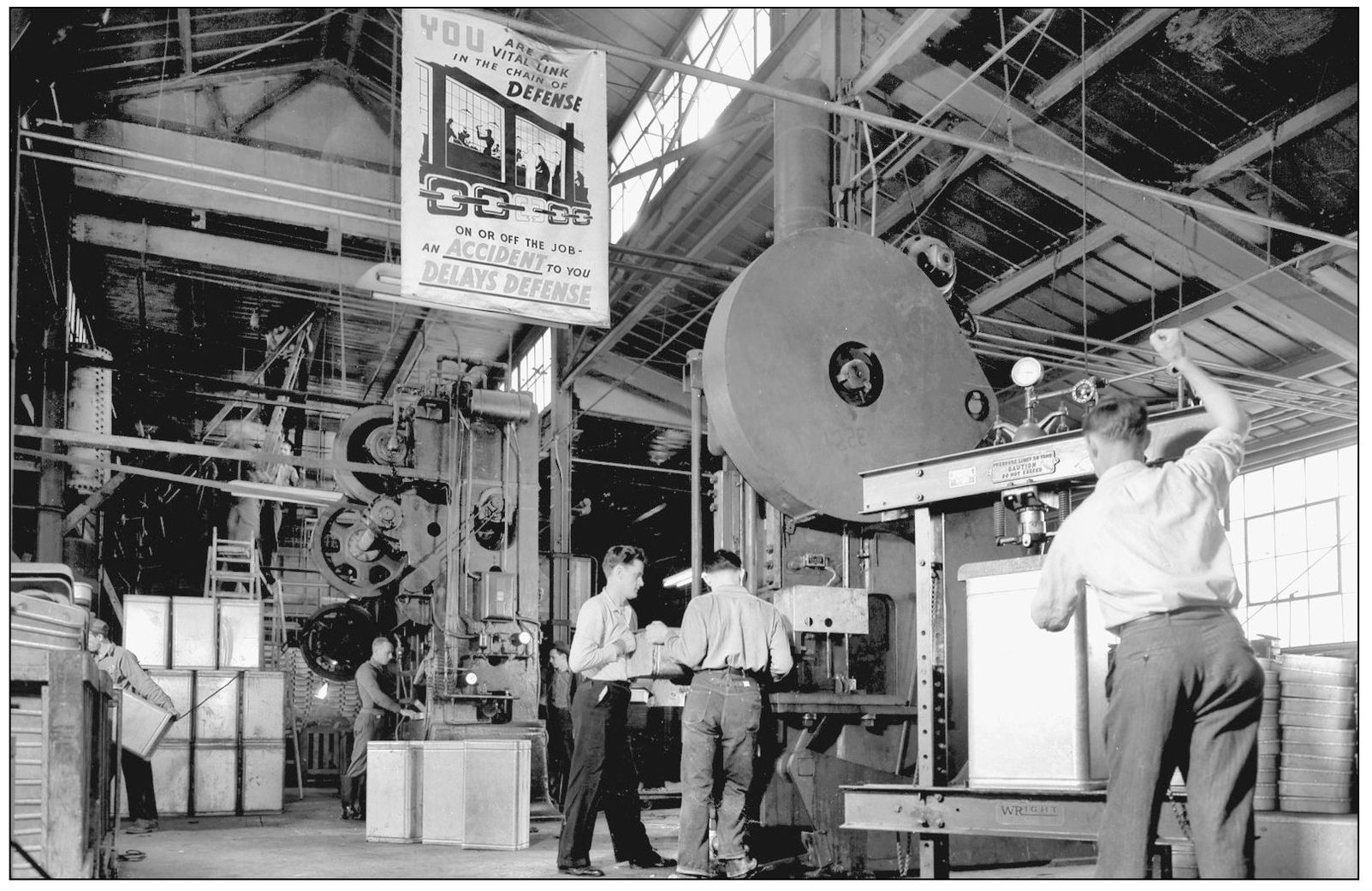 This is a photograph of the factory interior of the Porcelain Metals - photo 6