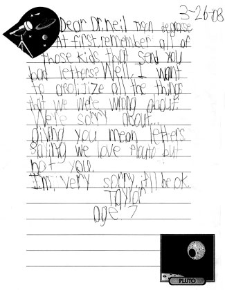 Letter from Taylor Williams Mrs Kochs second-grade class Roland Lewis - photo 1