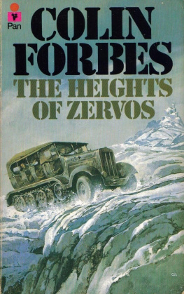 Colin Forbes - The heights of Zervos