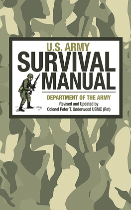 Underwood U.S. Army Survival Manual