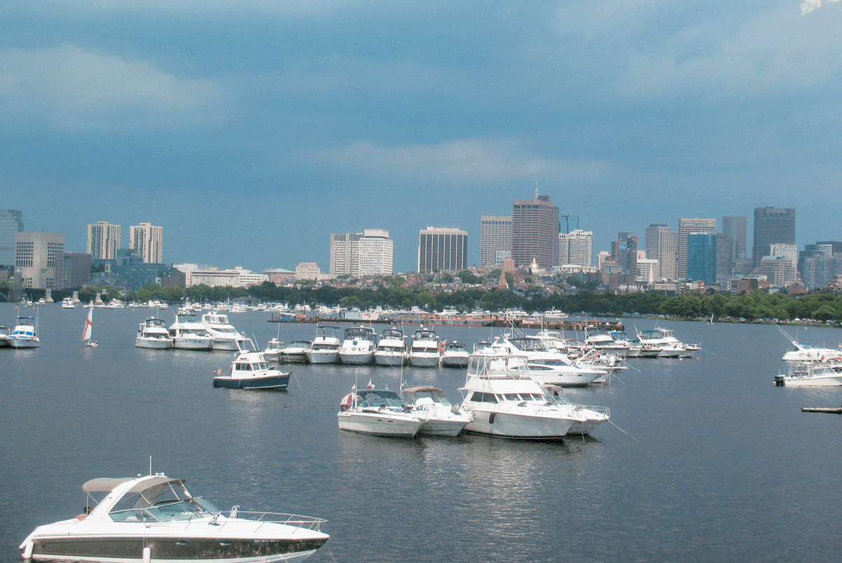 Fourth of July gatherings to watch fireworkslike this one on the Charles River - photo 19