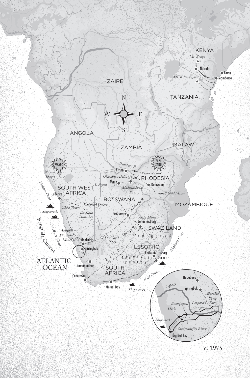 Contents Chapter 1 1977 Prohibited Area South West Africa How long - photo 3