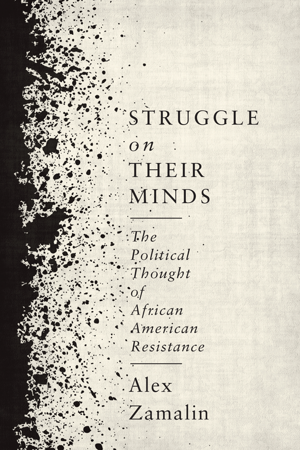 Struggle on their minds the political thought of African American resistance - image 1