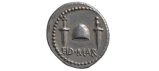 Figure 1 Brutus coin celebrating the Ides of March 1st century BCE RRC 5083 - photo 1