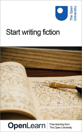 University - Start writing fiction