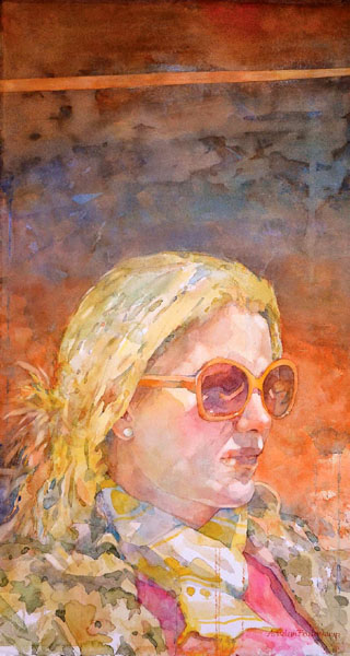 ANNELEIN BEUKENKAMP BLONDE AMBITION WATERCOLOR Blonde Ambition is the - photo 10