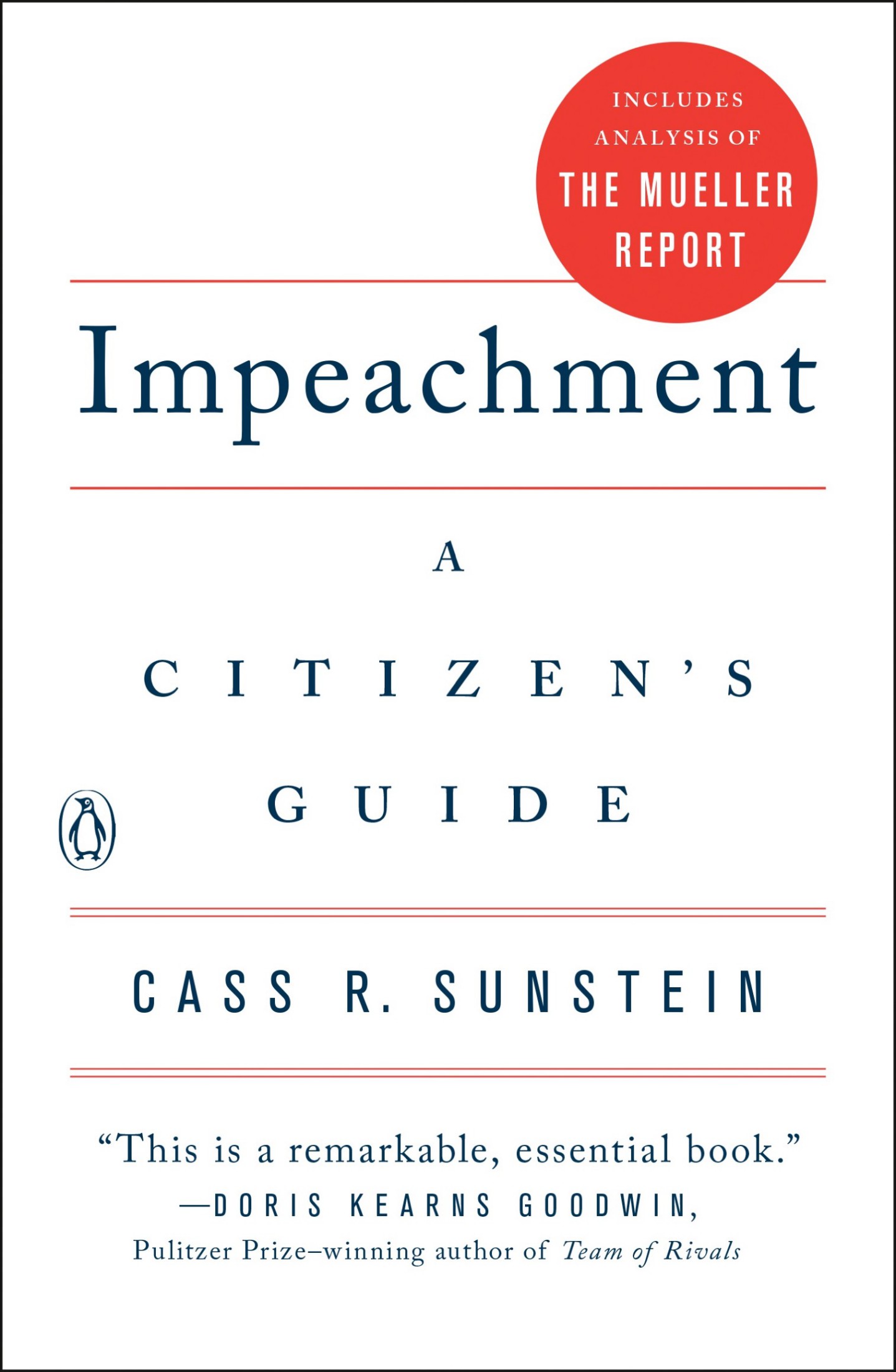 Praise for Impeachment With insight wisdom affection and concern Sunstein - photo 1