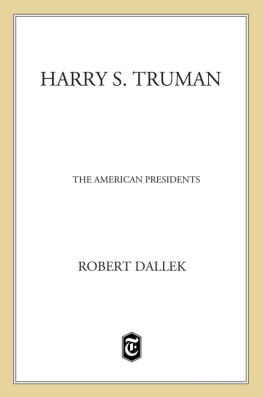 USA President - Harry S. Truman