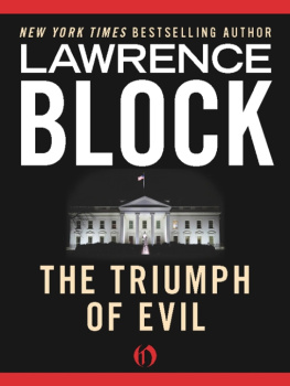 Lawrence Block The Triumph of Evil