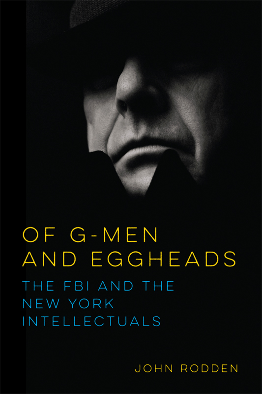 OF G-MEN AND EGGHEADS published with aid of grant Figure Foundation - photo 1