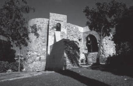 A flanking tower of the Burj al-Gharbi Western Gate in Alexandria which was - photo 9