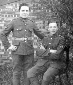 Bill Easton sitting prior to going to France in 1917 British NCOs and - photo 10