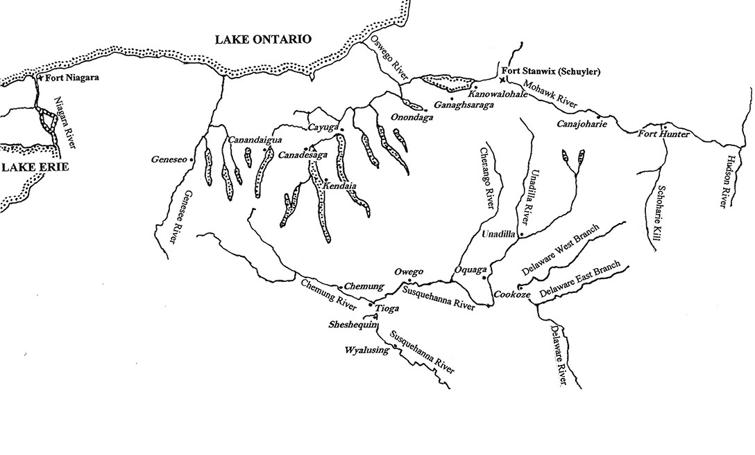 Locations of major Indian Castles and primary Native assembly points - photo 4