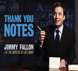 Jimmy Fallon - Thank You Notes