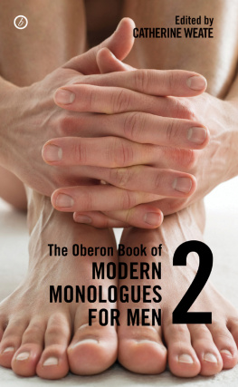 Weate - The Oberon Book of Modern Monologues for Men, Volume 2