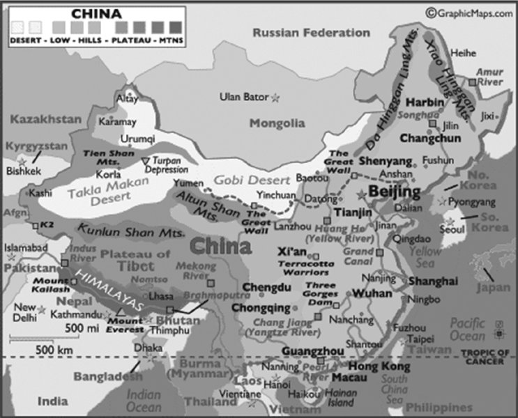 Source WorldAtlascom Note China with a landmass of approximately 96 - photo 2