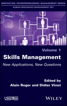 Vinot Didier Skills Management: New Applications, New Questions