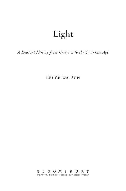 Contents Myths of Creation and First Light Early Philosophers from Greece - photo 1