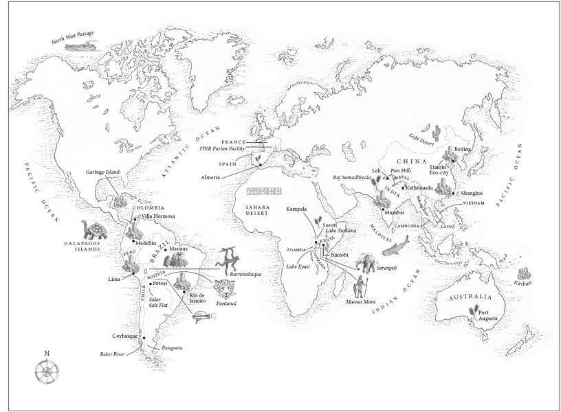 ADVENTURES IN THE ANTHROPOCENE F our and a half billion years ago out of the - photo 6