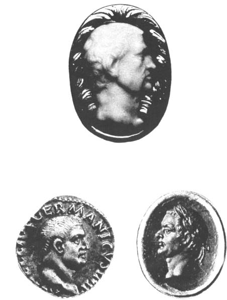 Galba top Vitellius bottom left and Vespasian bottom right THE YEAR OF - photo 2