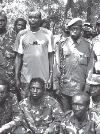 Joseph Kony and one of his surviving senior commanders Okot Odhiambo posing - photo 2