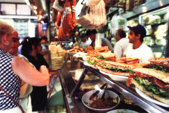 Panini piled high at Mikes Deli It takes a village in this case a - photo 9