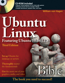 Von Hagen Ubuntu Linux bible Includes index