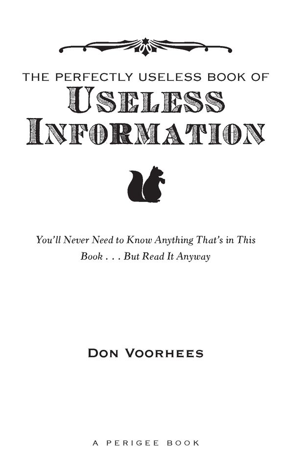 This book is dedicated to all the millions of information junkies out there who - photo 2