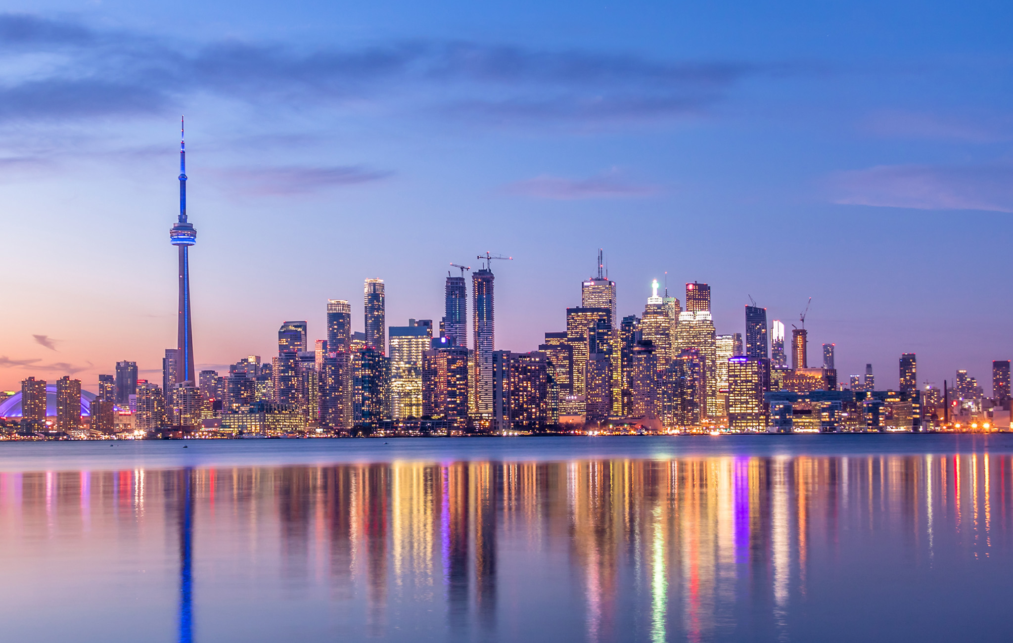 t Toronto skyline at dusk Welcome to Canada Reasons to Love Canada Explore - photo 4