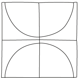 figure 4 Repeat Steps 5 and 6 with the cool-colored patchwork squares to - photo 9