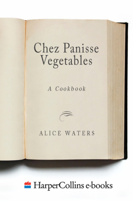 Waters Chez Panisse Vegetables