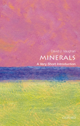 Vaughan - Minerals: A Very Short Introduction