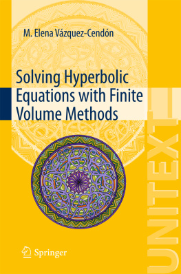 Vázquez-Cendón - Solving Hyperbolic Equations with Finite Volume Methods