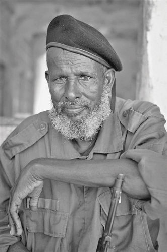 Somali National Army soldier at Kismayo Military HQ Photo Tobin Jones - photo 3