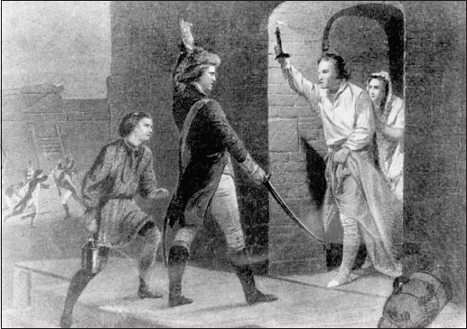 Ethan Allen demands the surrender of Fort Ticonderoga COURTESY FORT - photo 3