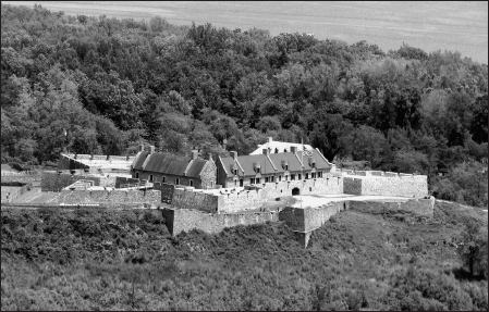 Aerial view of Fort Ticonderoga Ethan Allens America Ethan Allen at age - photo 4