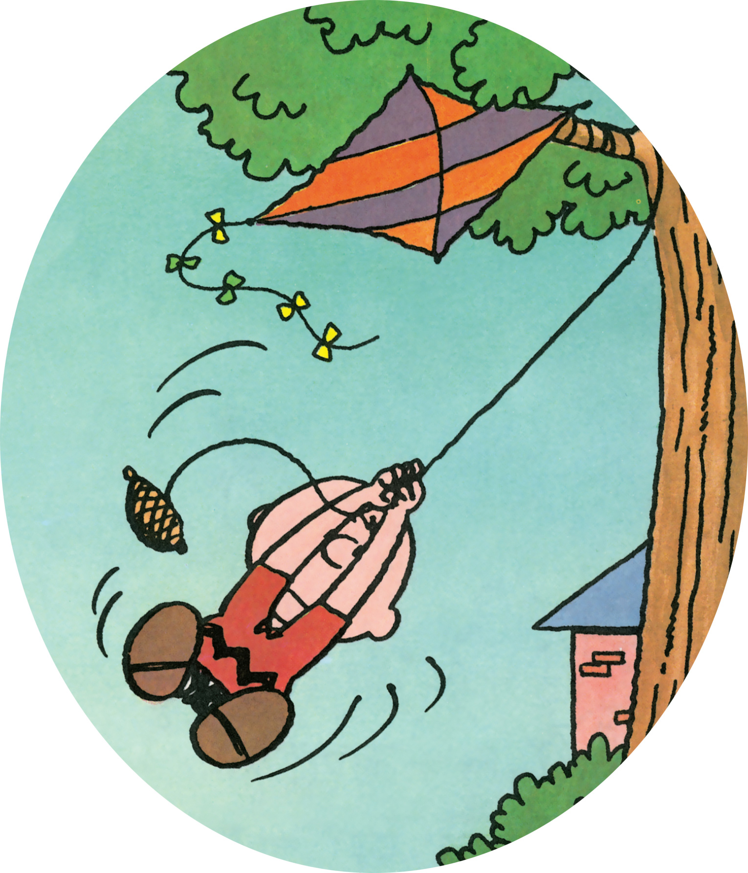 Oh no said Charlie Brown Not again My kite is stuck in a tree - photo 8