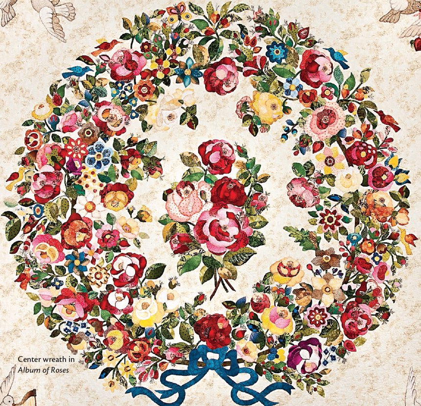 Center wreath in Dedication I DEDICATE THIS BOOK TO ALL QUILTMAKERS FROM LONG - photo 1