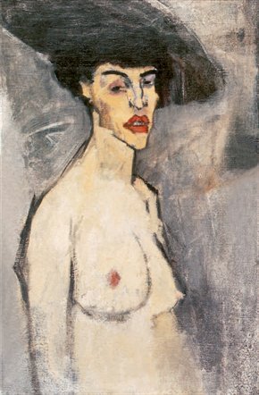 Female Nude with Hat 1907-08 Oil on canvas 806 x 501 cm Reuben and - photo 10