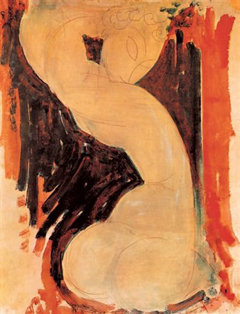 Caryatid 1913-14 Pencil and tempera on paper 90 x 70 cm Private - photo 11