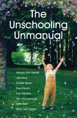 Van Gestel Nanda The Unschooling Unmanual