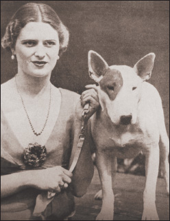 A Bull Terrier was the pet of the famed actress Miss Jean Melville This photo - photo 2