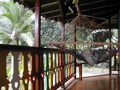 front porch in Puerto Viejo great green macaw sunset on the Nicoya - photo 6