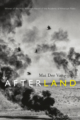 Vang - Afterland: poems