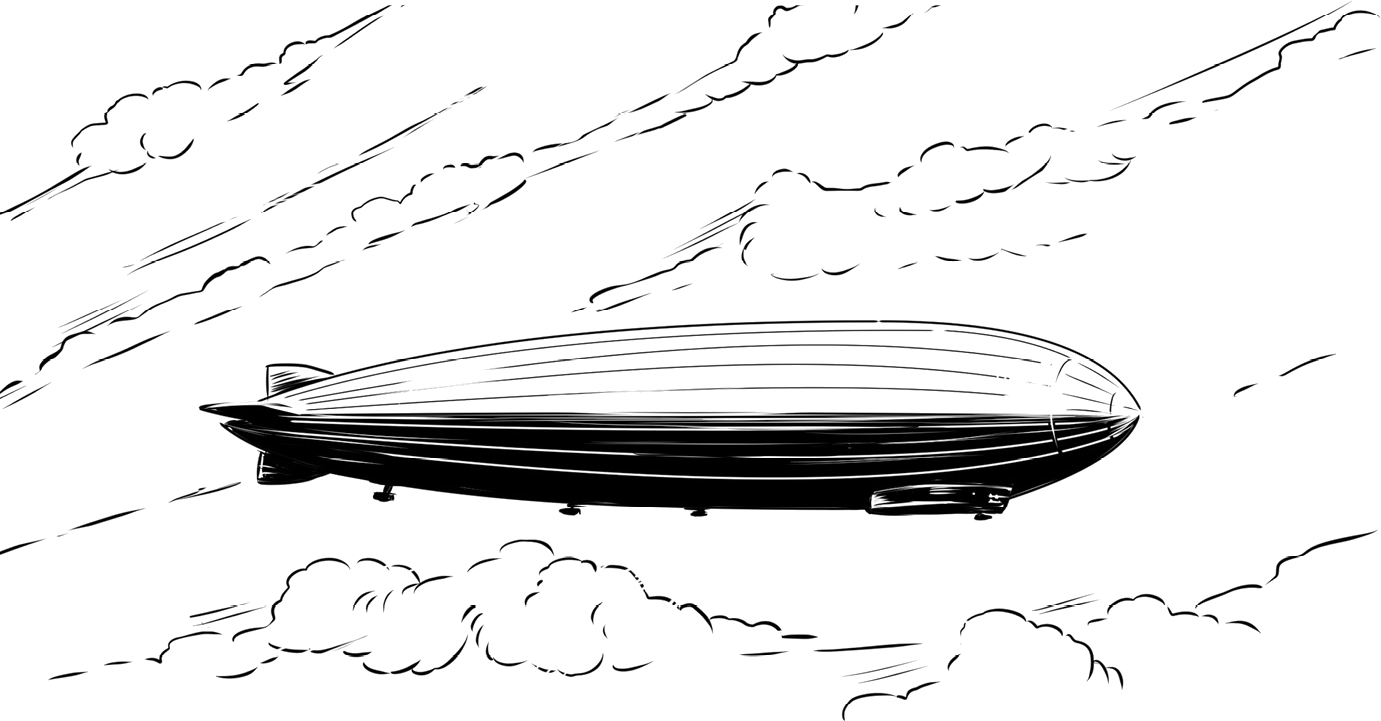 NAMED FOR THEIR INVENTOR COUNT FERDINAND VON ZEPPELIN THESE ENORMOUS AIRSHIPS - photo 10