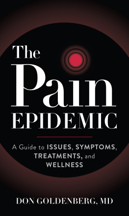 Don Goldenberg - The Pain Epidemic