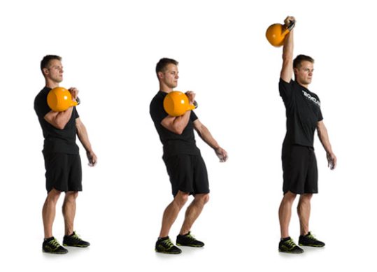 Kttlbll Row Hold th kettlebell handle in ur lft hand with your arms hanging - photo 3