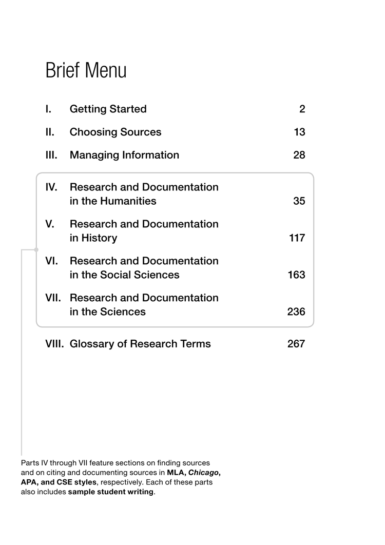 Brief Menu 1Getting Started2 IIChoosing Sources13 IIIManaging Information28 - photo 2