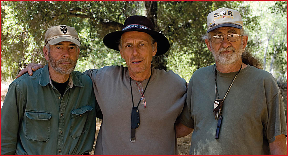 Al Cornell from left author Nyerges and Michael Campbell photographer - photo 3